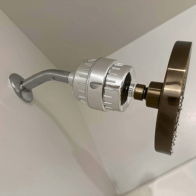 SilkaahWater™ Premium Shower Filter Bonus 2 x Replacement Cartridges