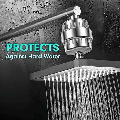 SilkaahWater™ Premium Shower Filter Bonus 2 x Replacement Cartridges
