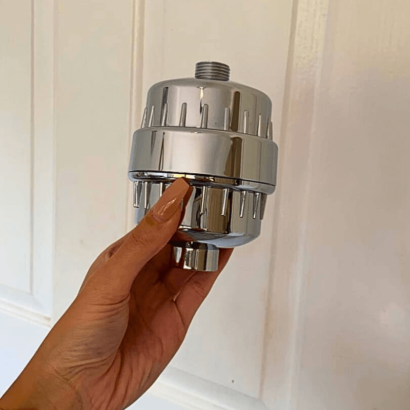 SilkaahWater™ Premium Shower Filter Bonus 2 x Replacement Cartridges